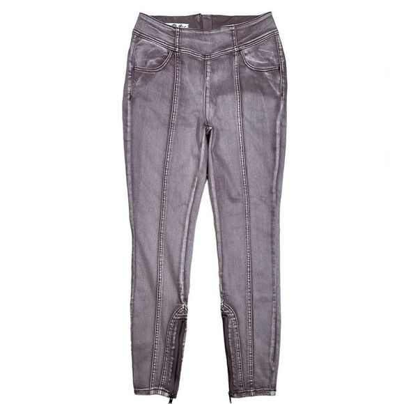 We The Free Curvy Washed Maroon Mercury Skinny Jean - Picture 3 of 8